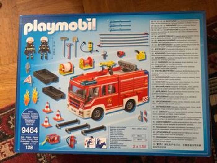 Neuf - PLAYMOBIL 9464 Fourgon d'intervention des pompiers - photo numéro 2
