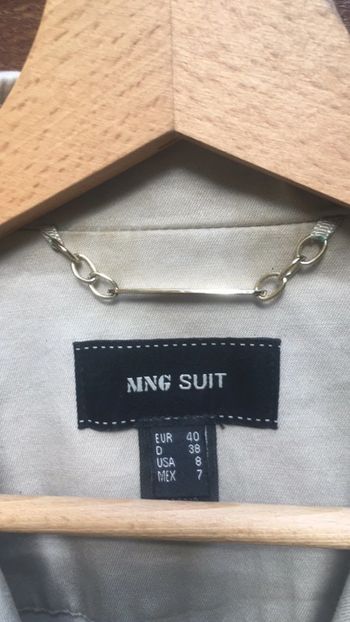 Veste trench Mango
