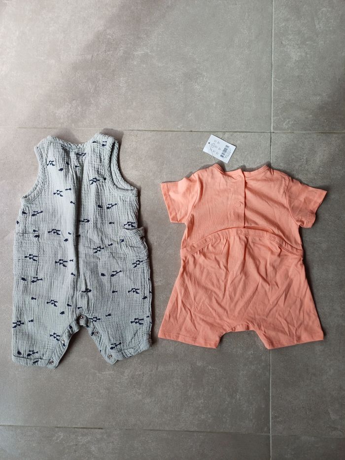 Lot 2 pyjamas 3 mois été - photo numéro 3