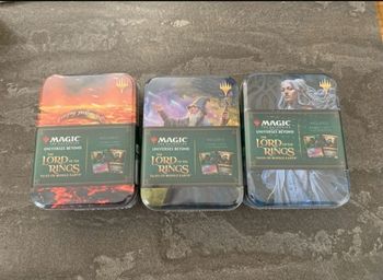 Magic LOTR Tin box collection complète scellée