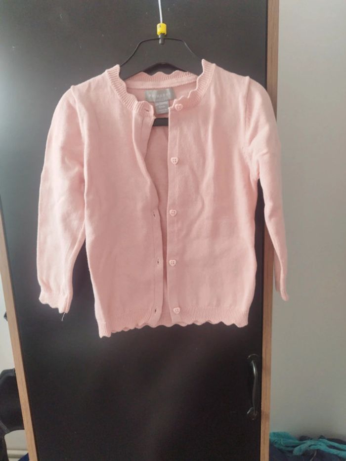 💮🌸 gilet bouton coeur🌸💮