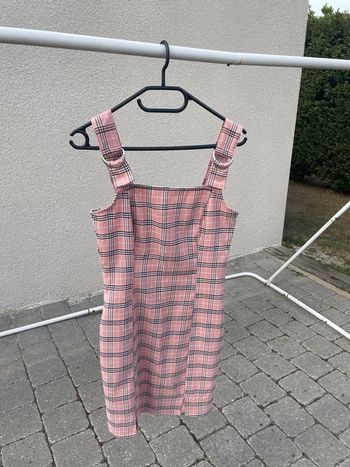 Superbe robe Pimkie rose à carreaux