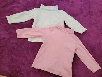 Lot de 2 sous-pulls 9 mois