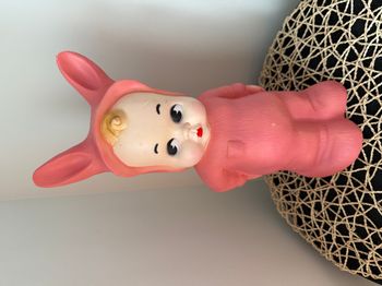 Heico Lapin & Me Bunny Lamp Kitsch Retro Doll appeal - pink