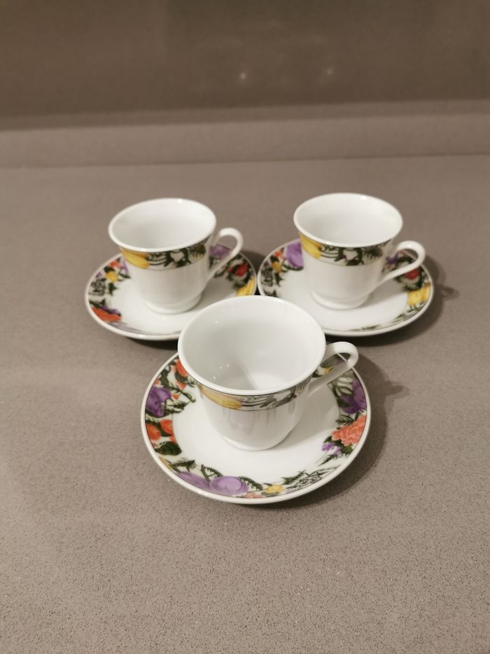 Lot de 3 tasses à café