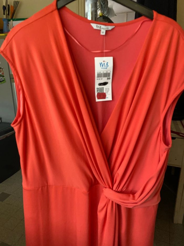 Robe orange taille 50 - photo numéro 2