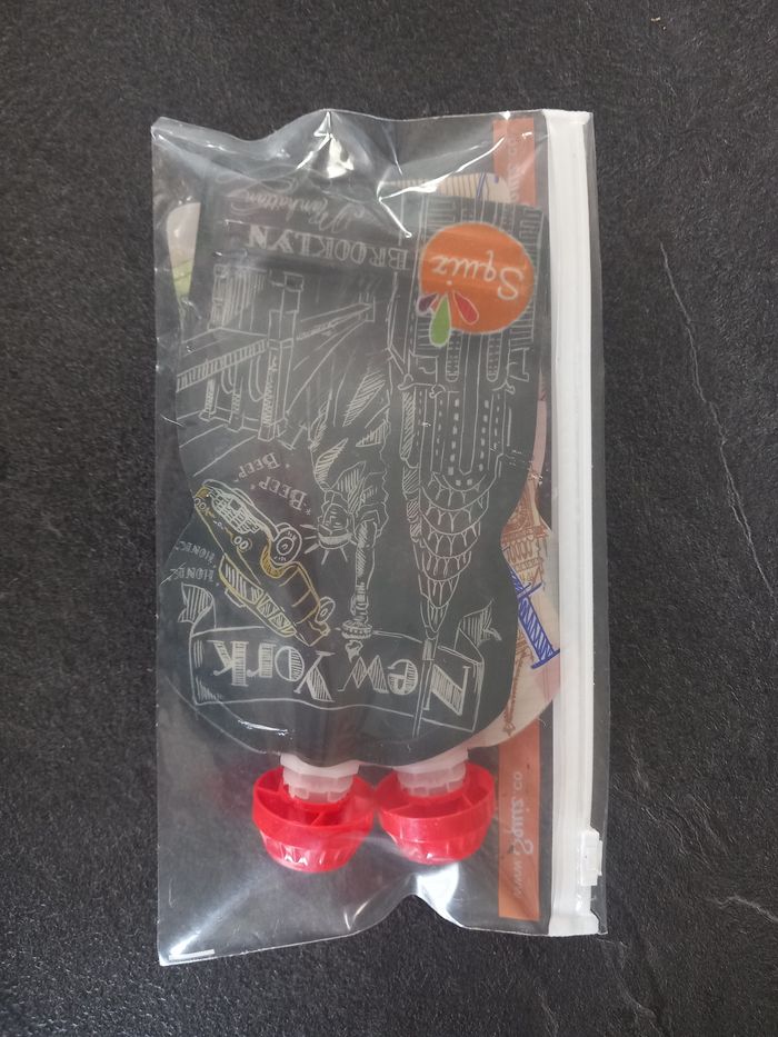 Lot de 2 gourdes Squiz neuves - photo numéro 3