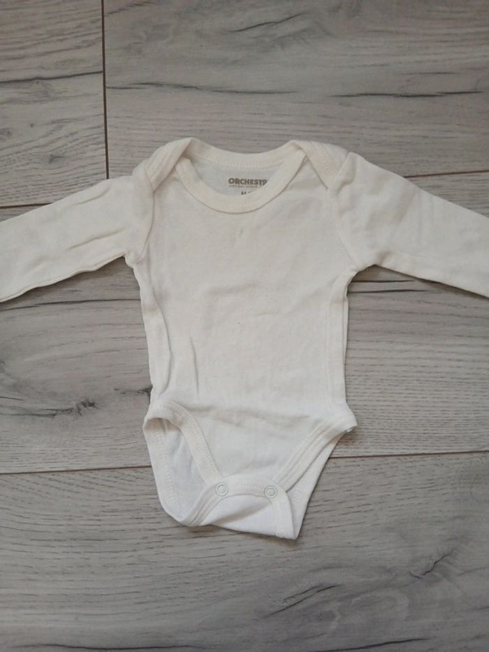 Lot body manches longues ~ Orchestra ~ Naissance (50cm) - photo numéro 2