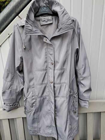 Manteau  argenté