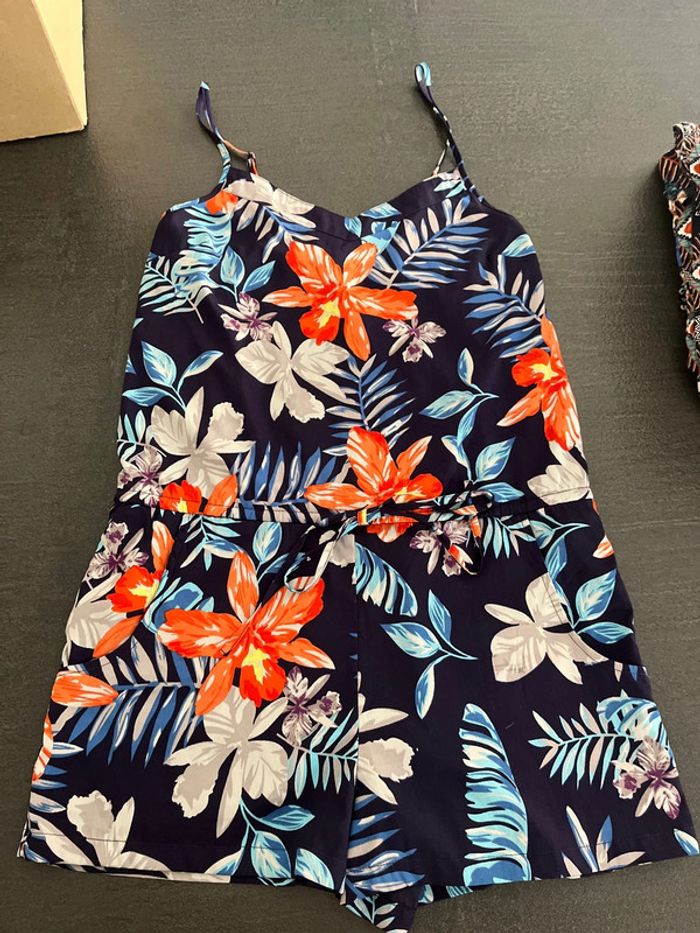 Combi-short coloré
