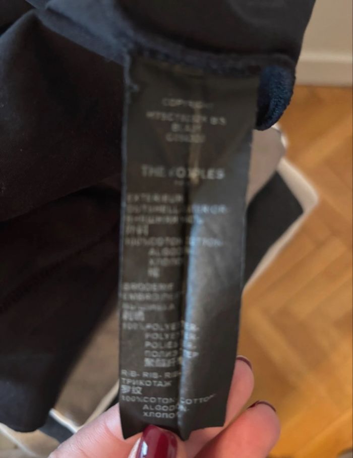 T-shirt The Kooples Paris - XS - Noir imprimé skull - photo numéro 3