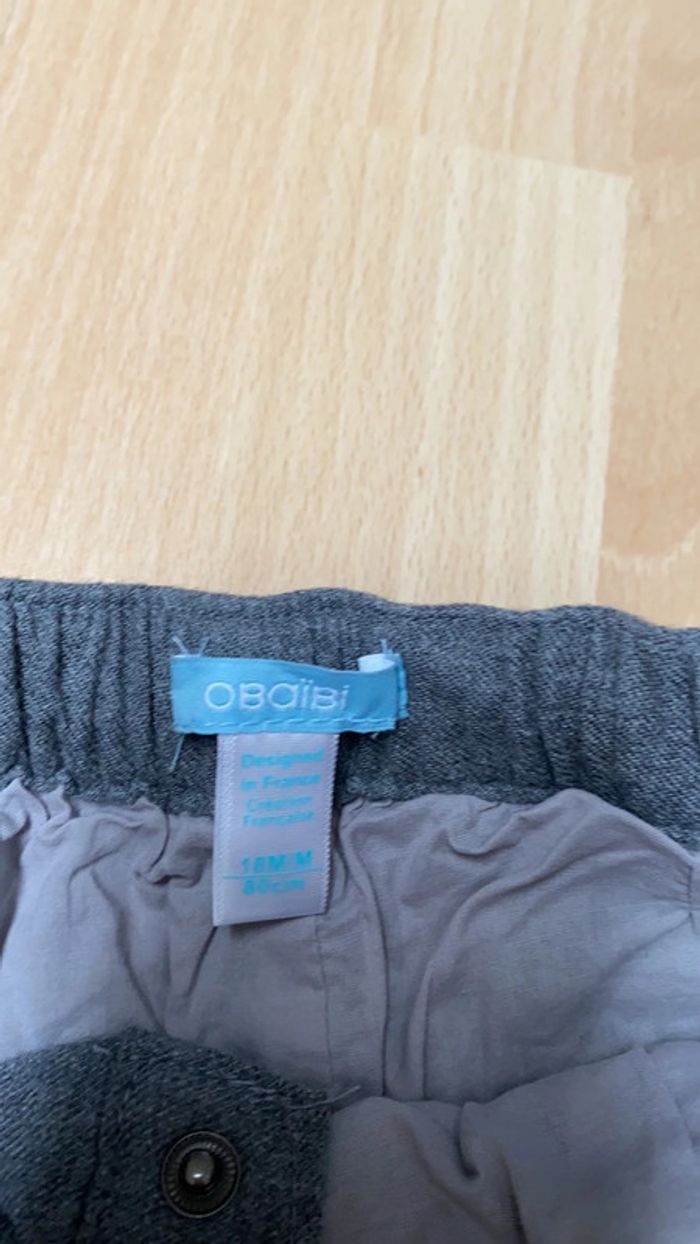 Short Obaibi hiver - 18 mois - 80 cm - photo numéro 2