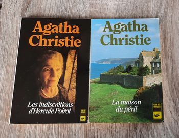 Lot 2 livres Agatha Christie