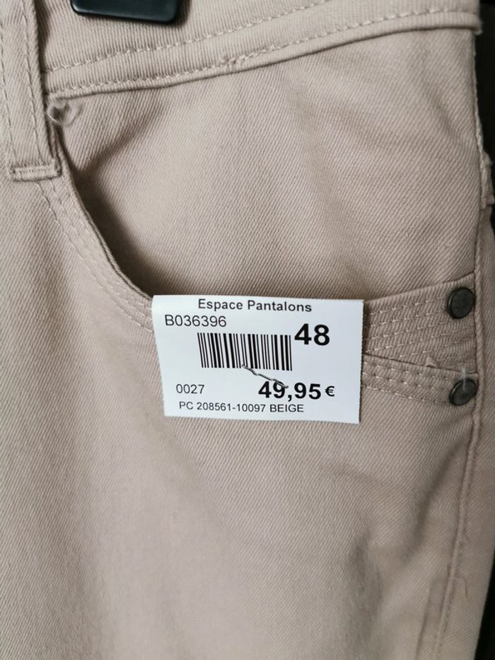 Pantacourt beige - photo numéro 5
