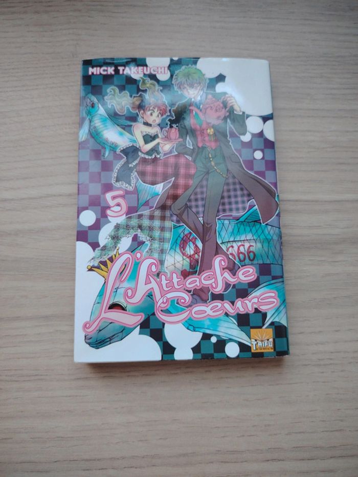 Livre manga L'attaque des cœurs 5