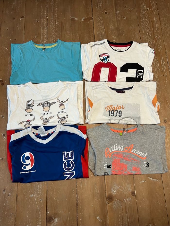 Lot de t-shirt garçon 6 ans