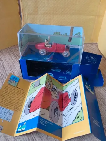 En voiture Tintin en Amérique Hergé moulinsart 2006