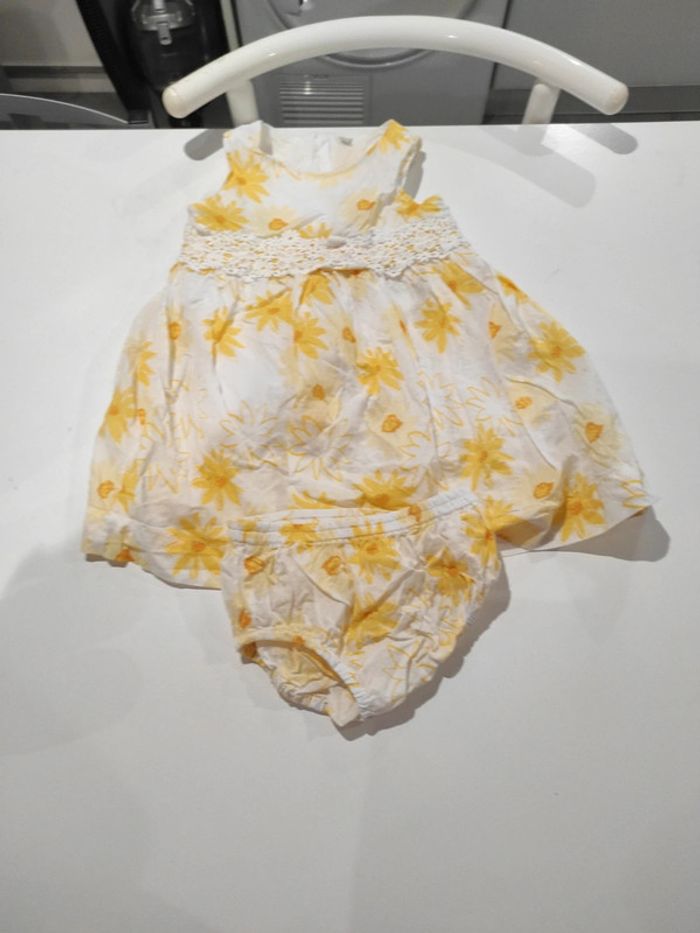 Ensemble robe et bloomer 12 mois - photo numéro 2