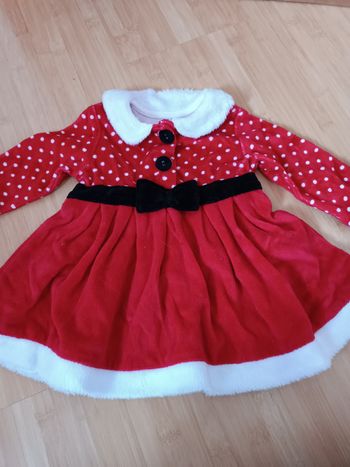 Robe de Noël bébé 6mois
