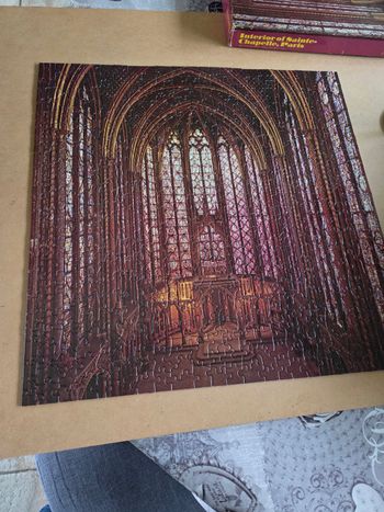 Puzzle 500 pièces Paris La sainte chapelle intérieur