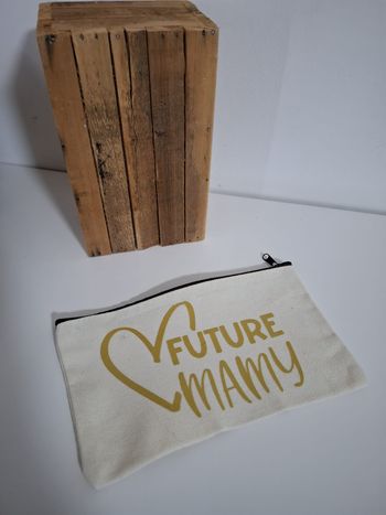 Pochette personnalisée - future mamy
