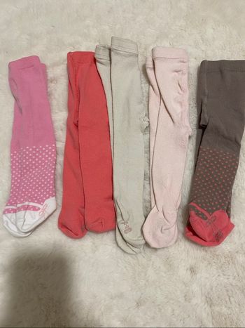 Lot de collants fille – Taille 15/17 – TBE 🩰 Kiabi