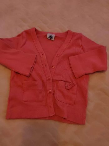 Gilet 6 mois petit bateau