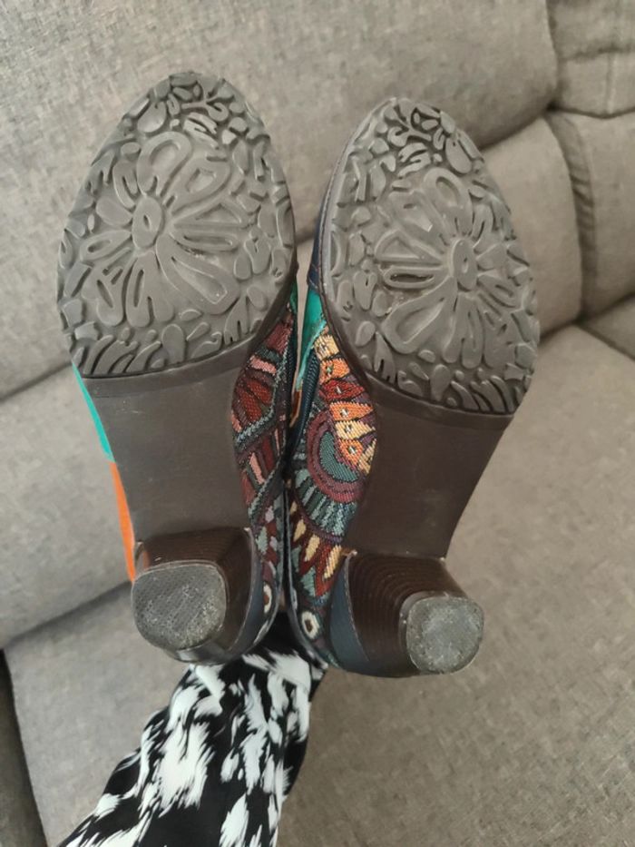 Bottines colorées taille 36 - photo numéro 6