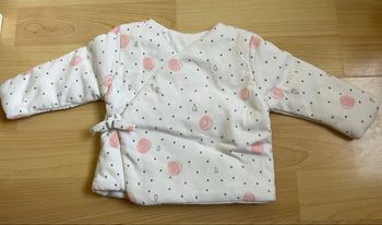 Gilet bébé kimono 1-3 mois
