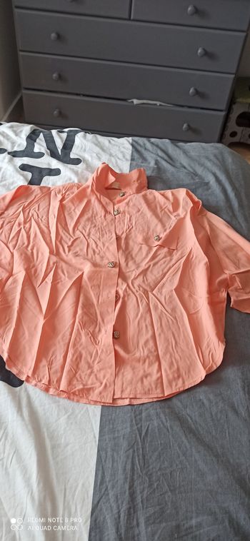 Chemisier saumon t. 46/48