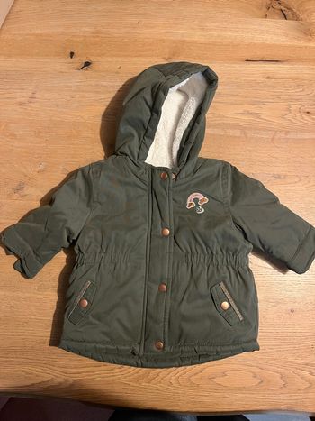 Manteau hiver fille 6 mois 