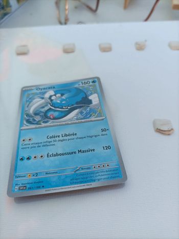 Carte rare Pokémon écarlate et violette