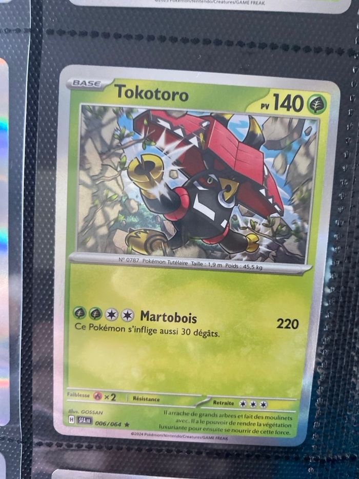 Carte Pokémon holographique neuf