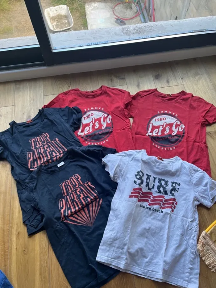 Lot de 5 t-shirt TAO