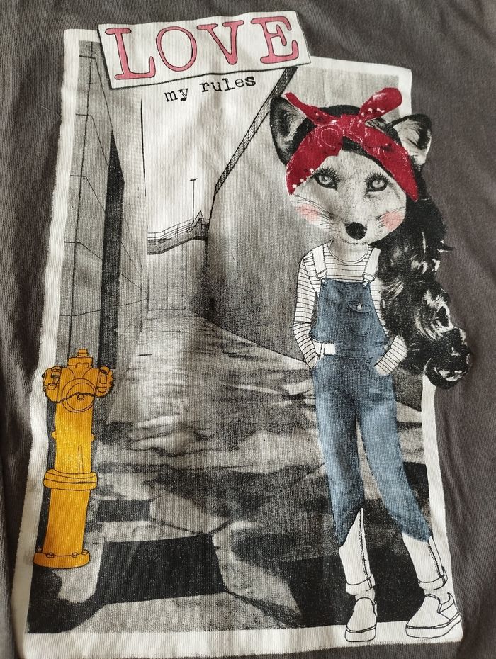 Tee shirt ML Zara - photo numéro 2