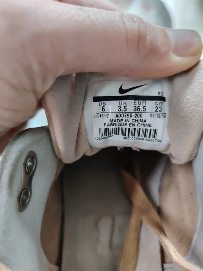 Nike air Max 1 prenium vacheta brun - photo numéro 4