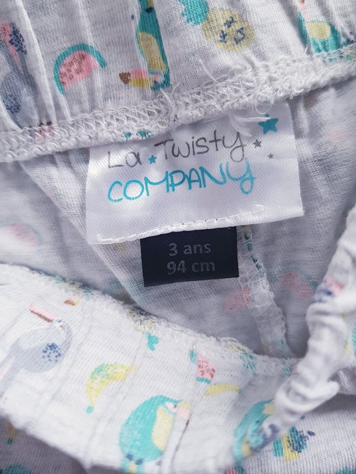 La Twisty Company - Ensemble pyjama deux pièces : débardeur + short (3 ans) - photo numéro 8