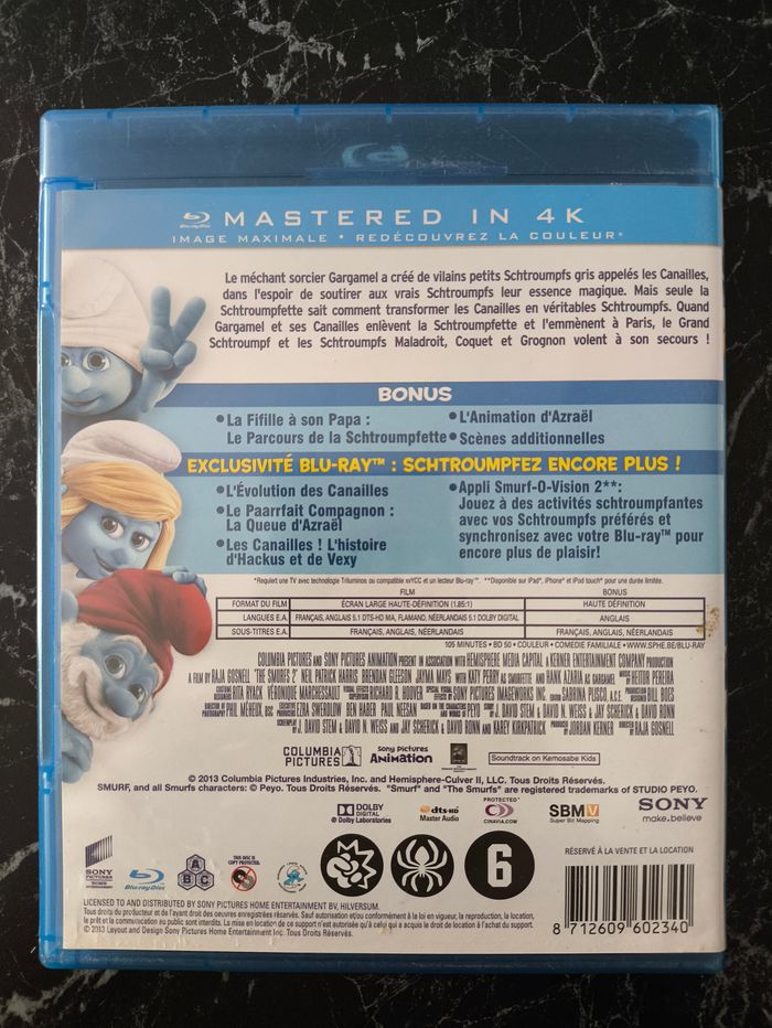 Les Schtroumpfs 2 en Blu-ray - photo numéro 2