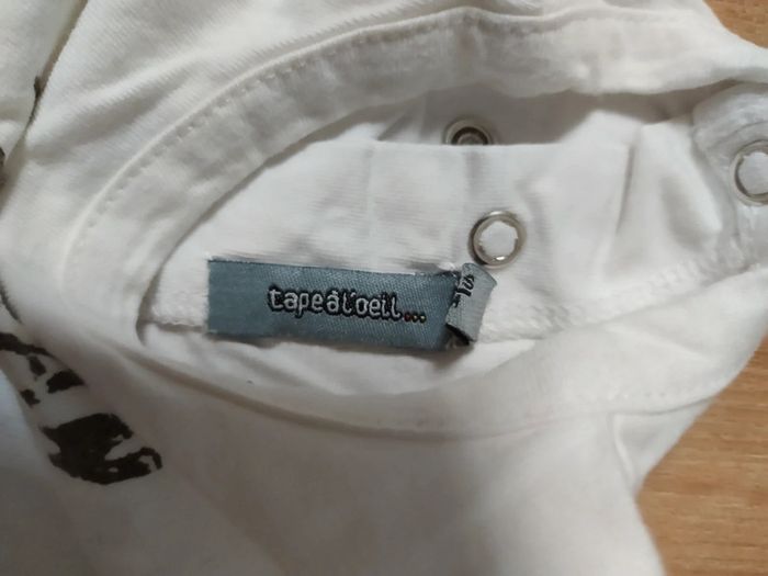 T-shirt tape à l'oeil 6 mois - photo numéro 4