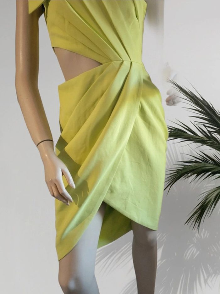 Robe croisée mi-longue taille 36 - photo numéro 4