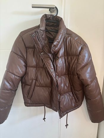 Doudoune en cuir Jennyfer