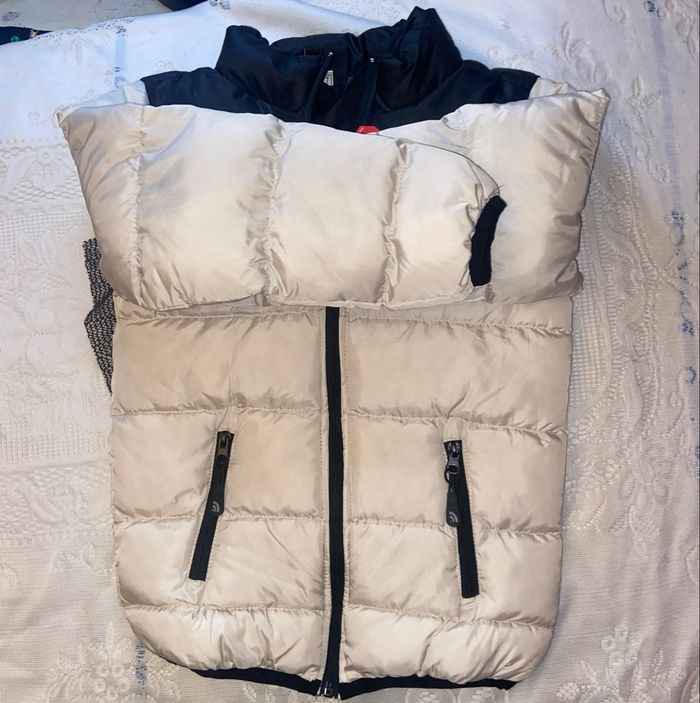 Doudoune garçon 7 ans neuf étiquette écru noir - photo numéro 3