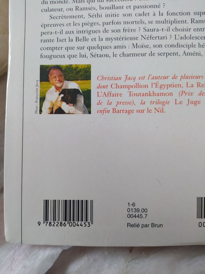 Ramsès, le fils de la Lumière Christian Jacq - photo numéro 4