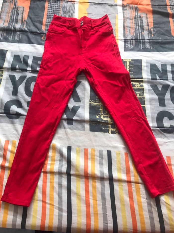 Pantalon élastique taille 38