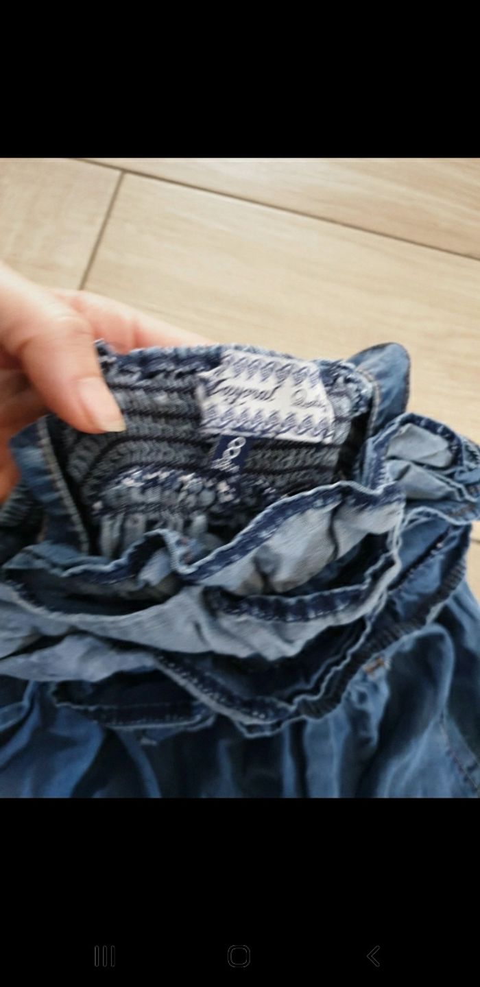 Robe jeans souple fille 8 ans - photo numéro 3