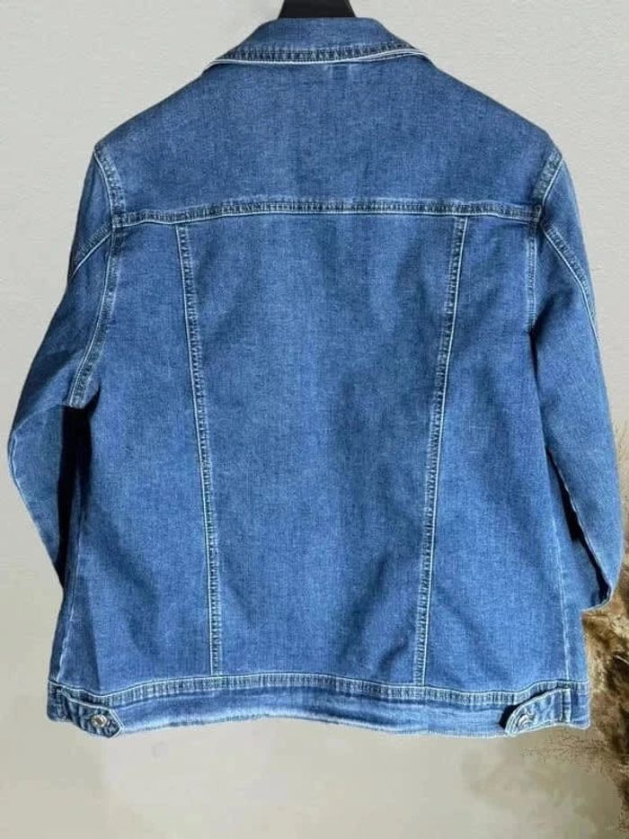 Belle veste en jeans femme T52/ 6XL - photo numéro 5