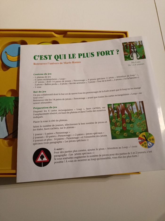 C'est qui le plus fort un jeu de l'école des loisirs complet - photo numéro 4