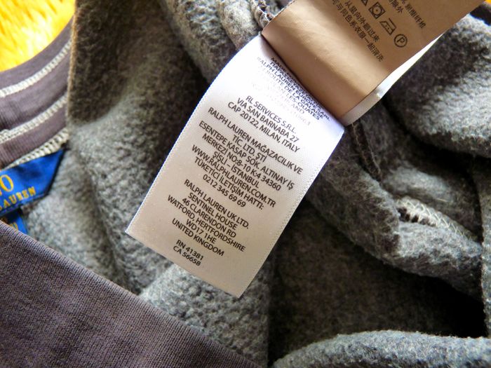 Pantalon jogging 14 ans polo ralph lauren garçon gris TBE - photo numéro 5
