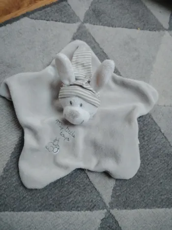 Doudou tissus lapin