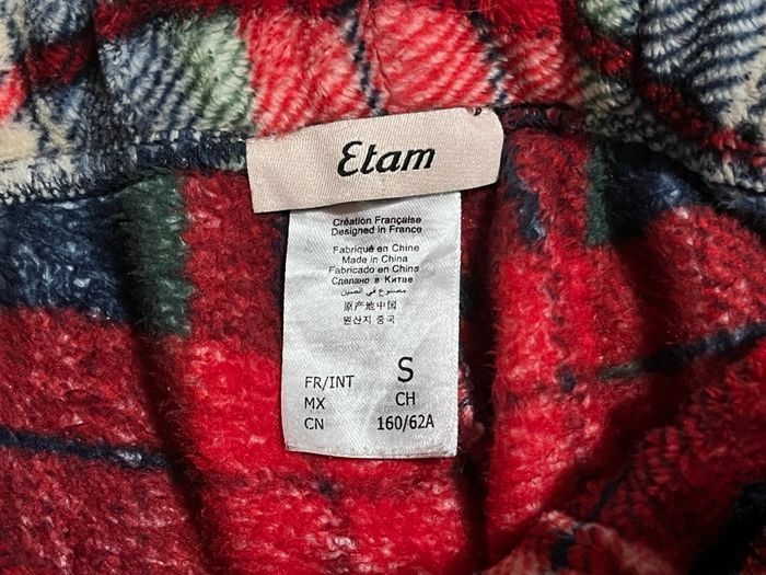 Ensemble Pyjama polaire à carreaux Etam Taille S en TBEG - photo numéro 7